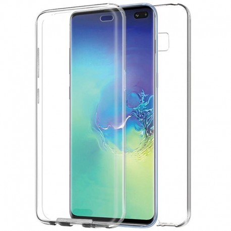 Funda COOL Silicona 3D para Samsung G975 Galaxy S10 Plus (Transparente Frontal + Trasera) D