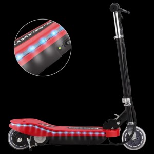 Trotinete/scooter elétrica com LEDs 120 W vermelho H