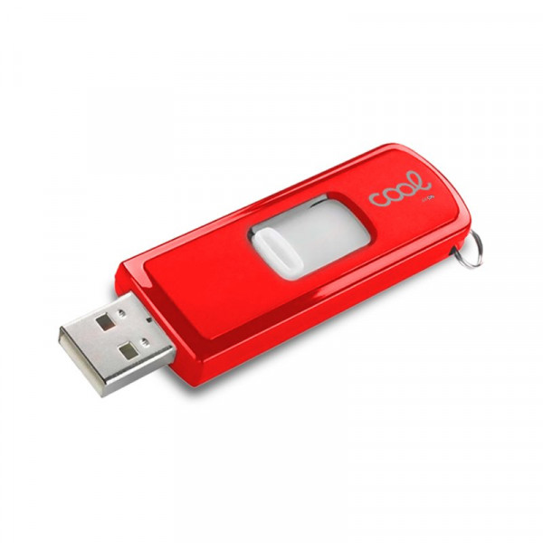 Pen Drive USB x64 GB 2.0 COOL Basic Rojo D