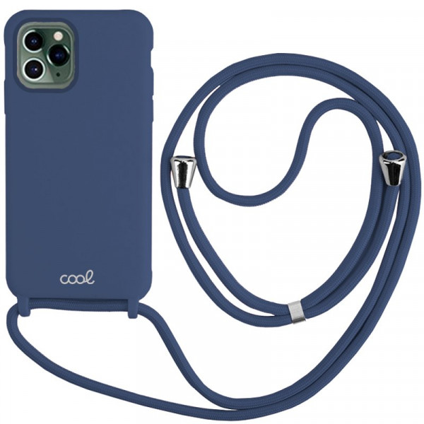 Carcasa COOL para iPhone 14 Pro Cordón Liso Marino D