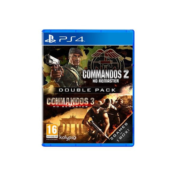 JUEGO SONY PS4 COMMANDOS 2   3 HD REMASTER D