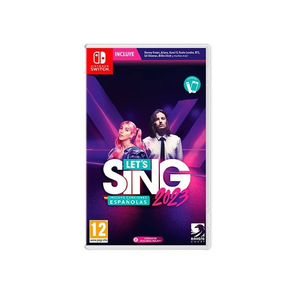 JUEGO NINTENDO SWITCH LET S SING 2023 D