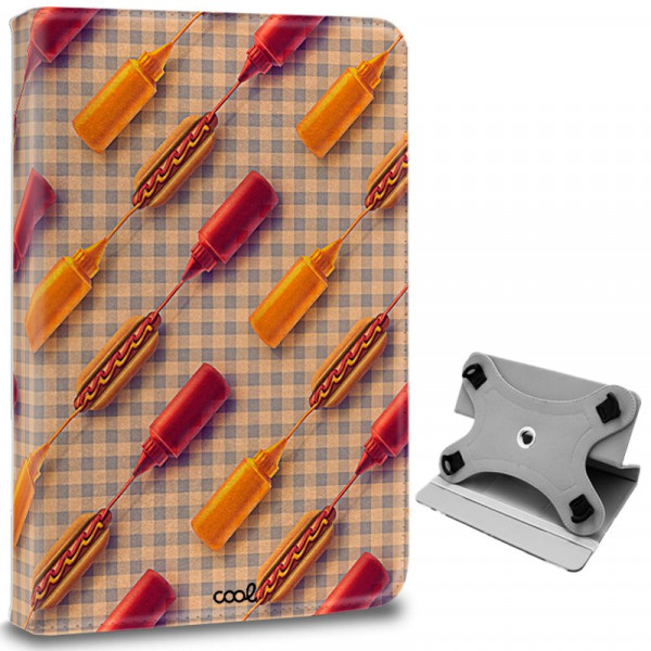 Fundação COOL Ebook Tablet 9.7 - 10.5 Universal Folders Hot Dogs D