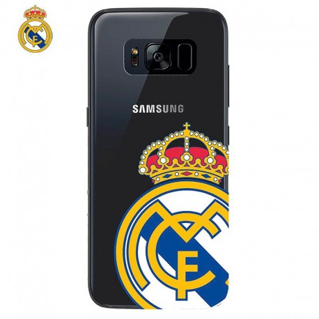Carcasa Samsung G955 Galaxy S8 Plus Licencia Fútbol Real Madrid Transparente D