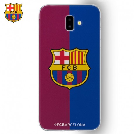 Carcasa Samsung J610 Galaxy J6 Plus Licencia Fútbol F.C. Barcelona Blaugrana D
