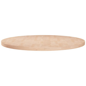Superficie de mesa redonda madera de roble sin tratar Ø60x2.5cm D