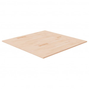 Tablero de mesa cuadrada madera de roble sin tratar 90x90x1.5cm D