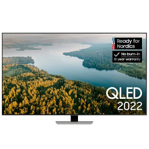 Smart TV SAMSUNG 65" QLED 4K UHD QE65Q83BATXXC plata D