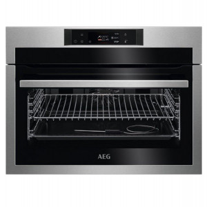 Forno multifunção A++ 45cm AEG KPE742280M aço inoxidável D