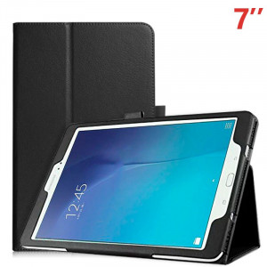 Funda COOL para Samsung Galaxy Tab A7 (2016) T280 / T285 Polipiel Negro 7 pulg D