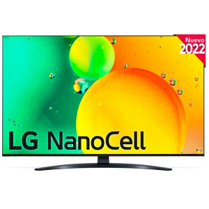Smart TV LG 43" NanoCell 4K 43NANO766QA negro D