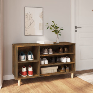 Mueble zapatero madera 102x36x60 cm armario para zapatos mueble de