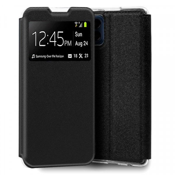 Funda COOL Flip Cover para Samsung M536 Galaxy M53 5G Liso Negro D