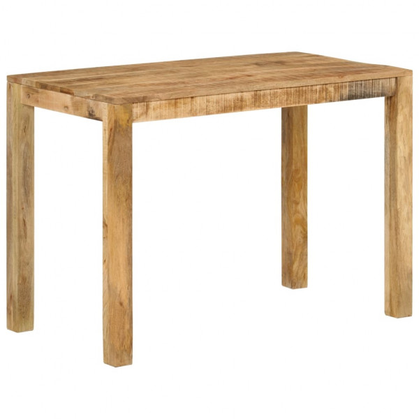 Mesa de comedor madera maciza de mango 110x55x76 cm D