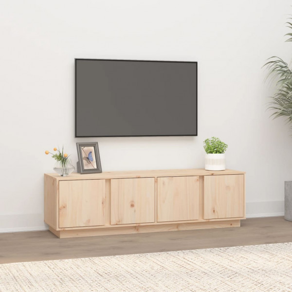 Móvel tv em madeira maciça de pinho 140x40x40 cm D