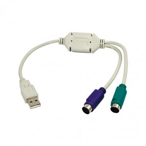 ADAPTADOR USB-M A 2X PS2-H LOGILINK AU0004A D