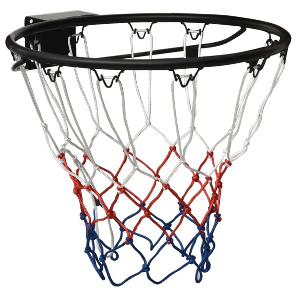 Anel de basquetebol de aço preto de 45 cm D