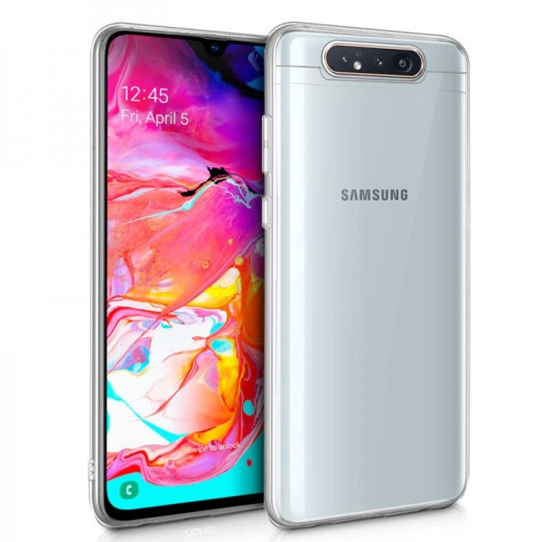 Funda Silicona Samsung A805 Galaxy A80 (Transparente) D