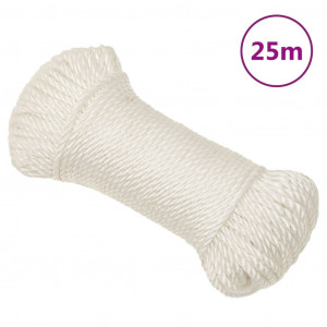 Cuerda de trabajo polipropileno blanco 6 mm 25 m D