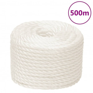 Corda de trabalho de polipropileno branco 12 mm 500 m D