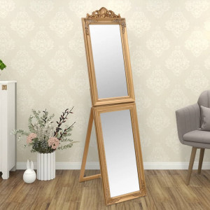 Espejo de pie dorado 40x160 cm D