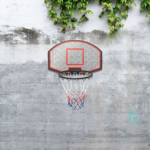 Tabuleiro de basquetebol preto de polietileno 71x45x2 cm D