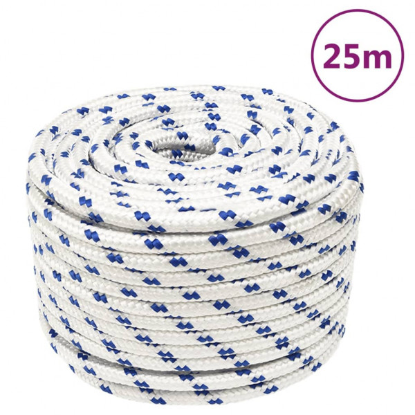 Cuerda de barco polipropileno blanco 14 mm 25 m D