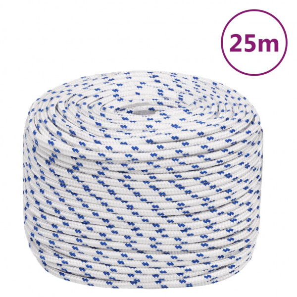 Cuerda de barco polipropileno blanco 10 mm 25 m D