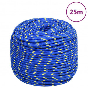 Cuerda de barco polipropileno azul 8 mm 25 m D