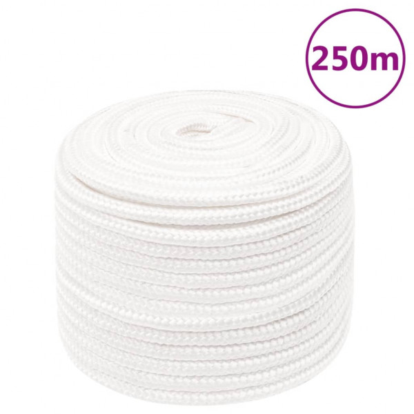 Cuerda de barco polipropileno blanco intenso 12 mm 250 m D