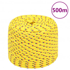 Corda para barco em polipropileno amarelo 8 mm 500 m D