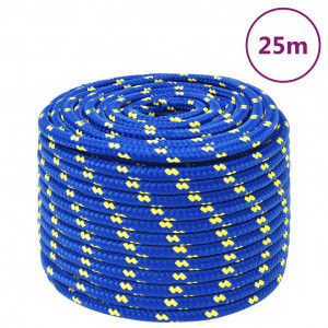 Cordas de barco de polipropileno azul 12 mm 25 m D