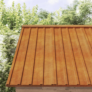 Paneles de tejado 36 uds acero corten oxidado 100x44cm D