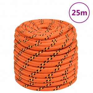 Cuerda de barco polipropileno naranja 18 mm 25 m D