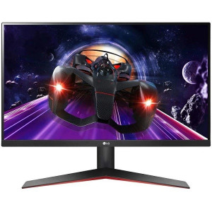 Monitor LG Gaming 23.8" LED FHD 24MP60G-B preto D