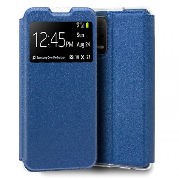 Fundação COOL Capa de Flip para Xiaomi Redmi Nota 12 5G / Poco X5 5G Lise azul D