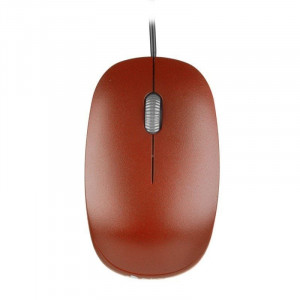 Mouse com cabo ngs rede flame - óptico - 1000dpi - scroll + 2 botões - linhas ergonômicas - usb - cor vermelha D
