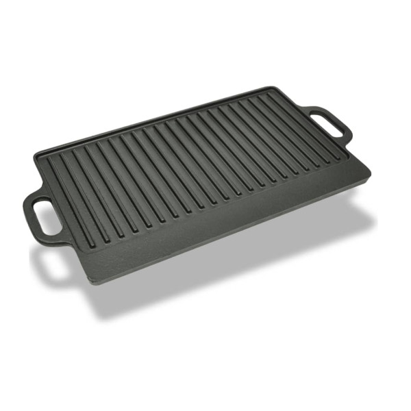 Parrilla grill reversible hierro fundido 50x23 cm D