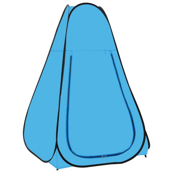Barraca de chuveiro pop-up azul D