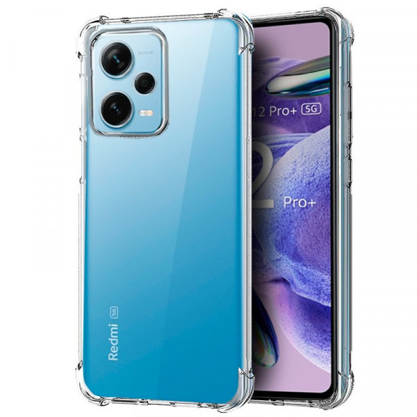 Carcaça COOL para Xiaomi Redmi Note 12 Pro Plus 5G Transparent Anti-Shock D