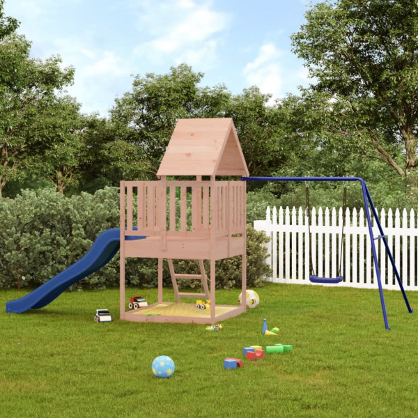 Parque infantil de exterior madera maciza Douglas D