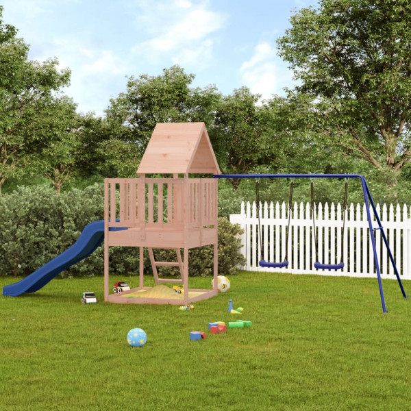 Parque infantil de exterior madera maciza Douglas D