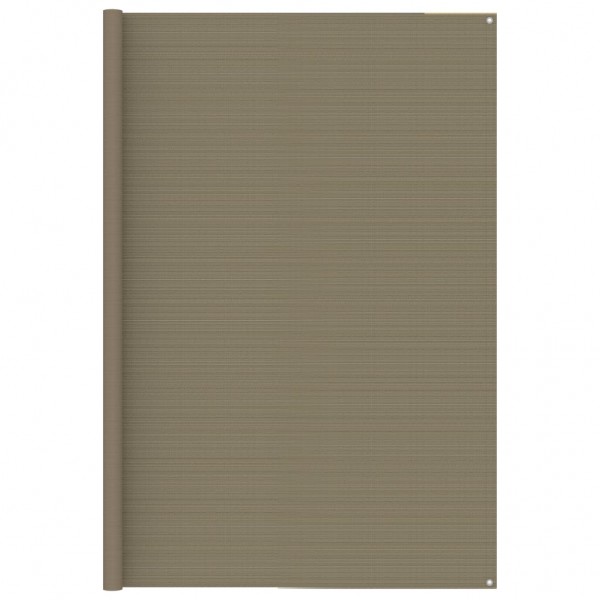 Tapete de tenda cinza taupe 250x350 cm D