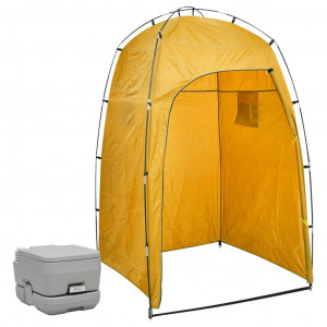 Toalha portátil para acampamento com tenda 10+10 L D