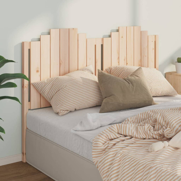 Cabeça de cama madeira maciça de pinho 156x4x110 cm D