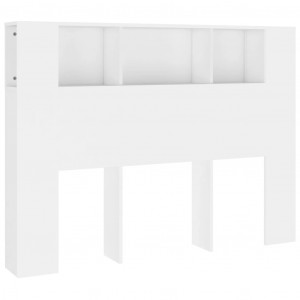 Mobiliário de cabeçalho branco 140x18.5x104.5 cm D