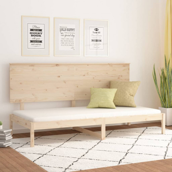 Sofá cama madeira maciça de pinho 80x200 cm D