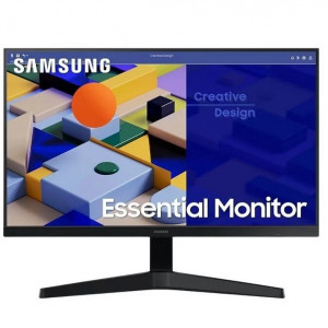 Monitor SAMSUNG 24" Full HD S24C314EAU preto D