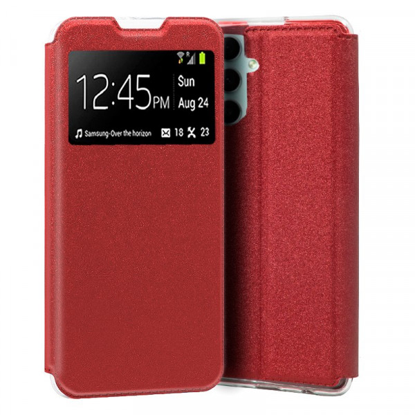 Funda COOL Flip Cover para Samsung A346 Galaxy A34 5G Liso Rojo D