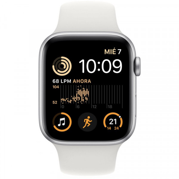 Apple Watch SE 2022 GPS + Cell 40 mm aluminio sports band blanco Apple Watch SE 2022 GPS + Cell 40 mm aluminio sports band blanco D